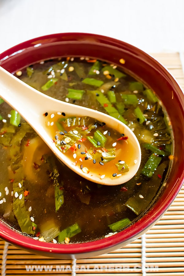 Clear Bok Choy Soup Recipe [One-Pan]
