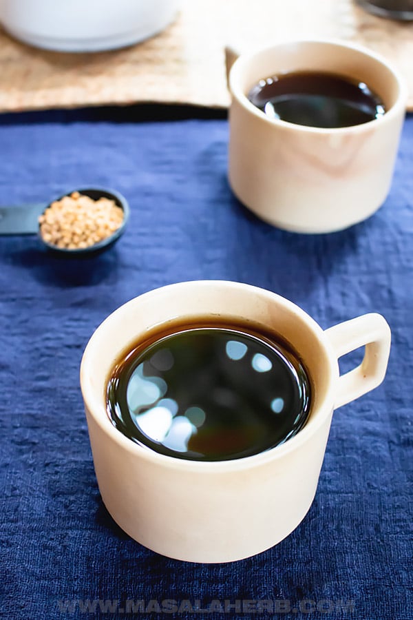 Healthy Fenugreek Tea - How to make Fenugreek Seed Tea