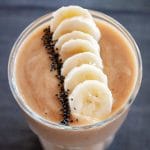 Apple Banana Smoothie with Ginger