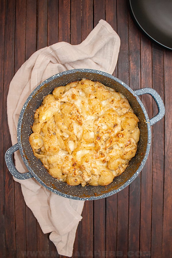 Cheesy Buffalo Chicken Pasta Bake Recipe