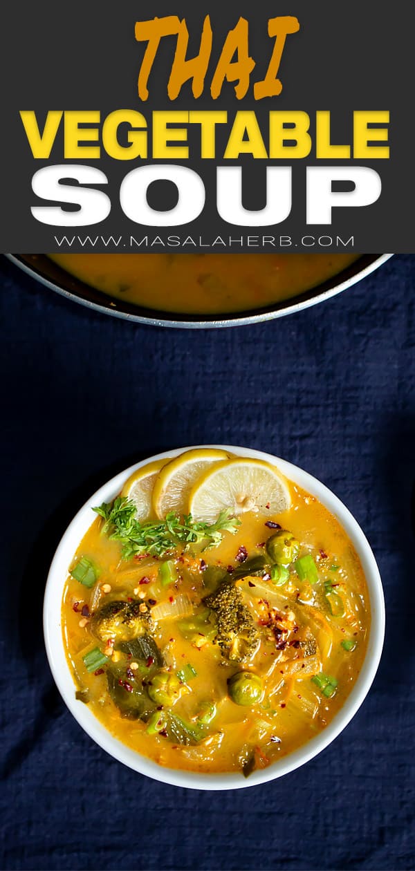 Thai Vegetable Soup Recipe