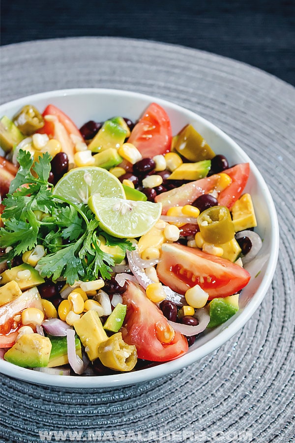 Mexican Corn Black Bean Salad Recipe