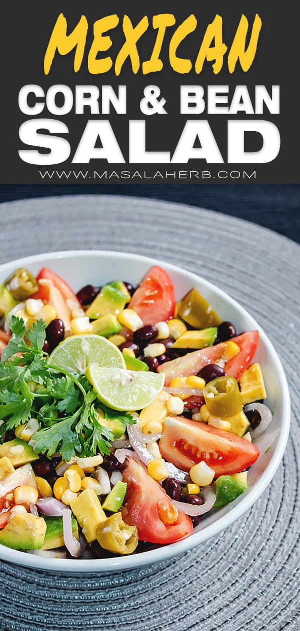 Mexican Corn Black Bean Salad Recipe