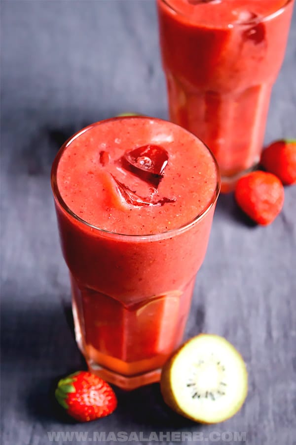 Strawberry Kiwi Juice Recipe