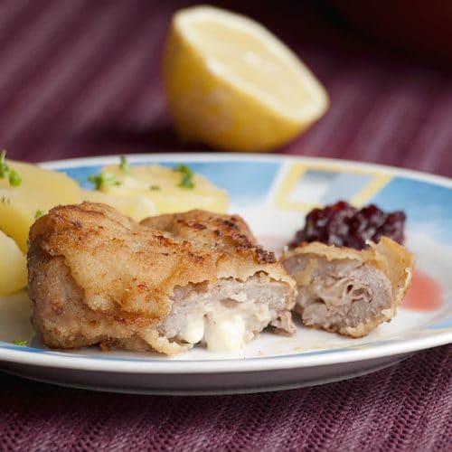 French Veal Cordon Bleu Recipe