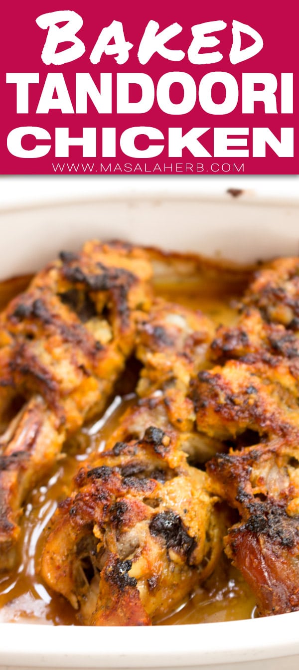 Oven Baked Tandoori Chicken Recipe