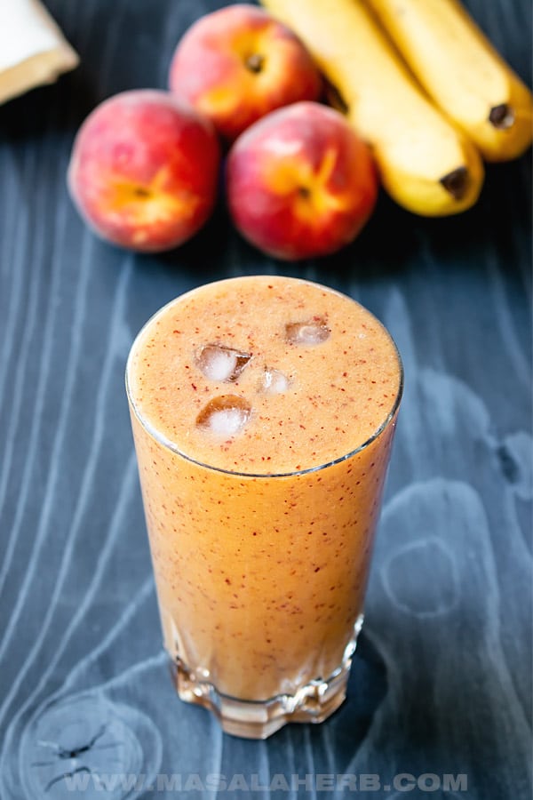 Banana Peach Smoothie