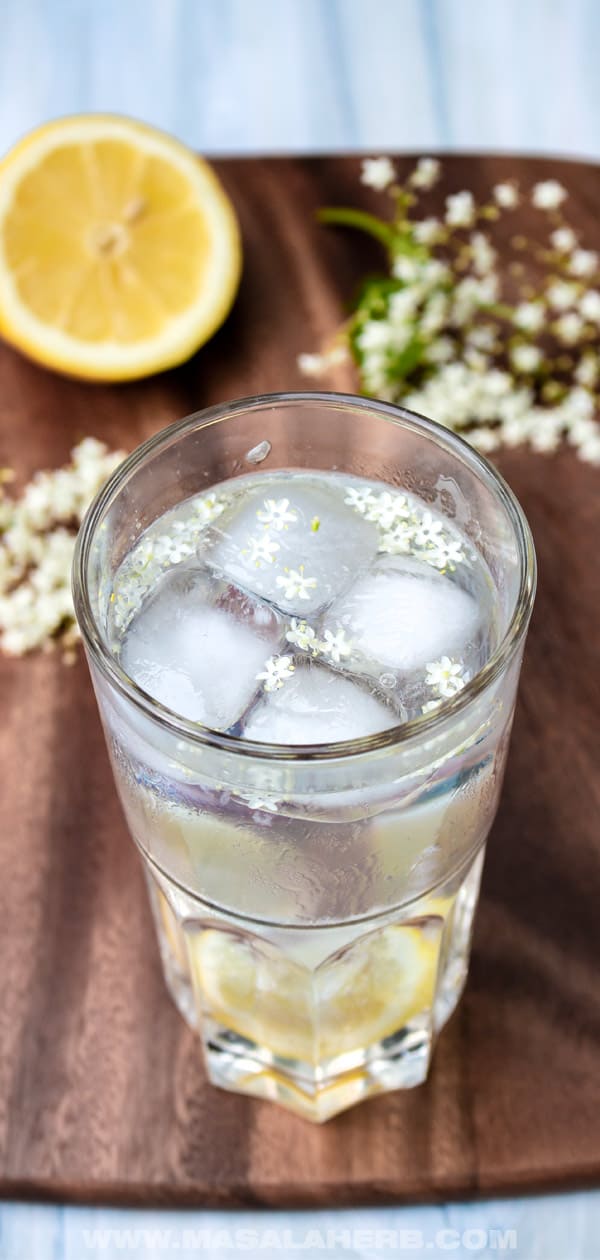Lemon Gin Elderflower Cocktail Recipe