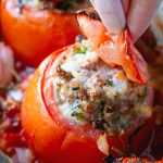 Meat Stuffed Tomatoes Recipe