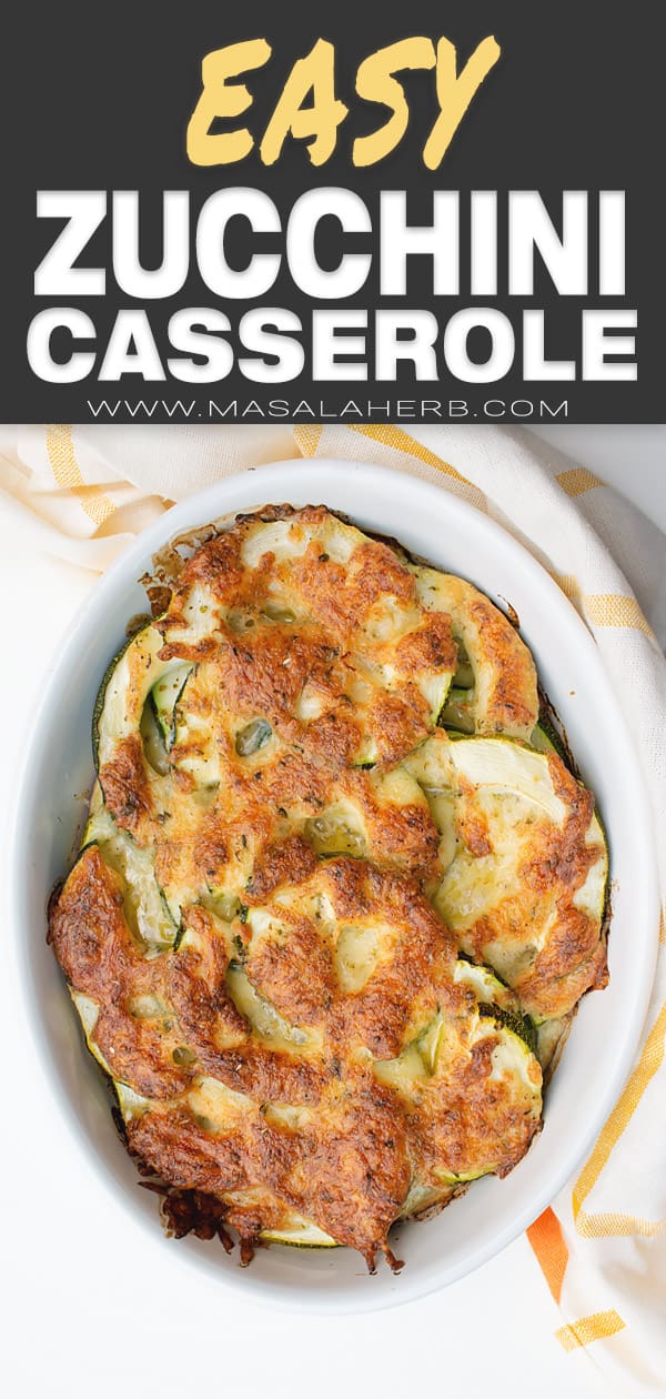 Easy Zucchini Casserole Recipe