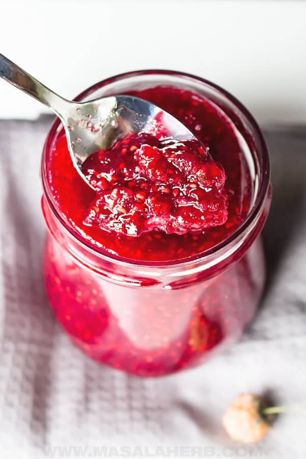 BEST Raspberry Jam Recipe