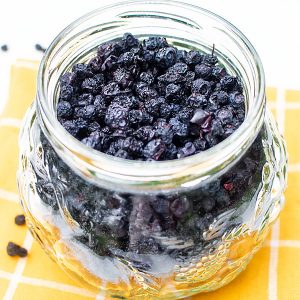 How to to make dehydrated blueberries