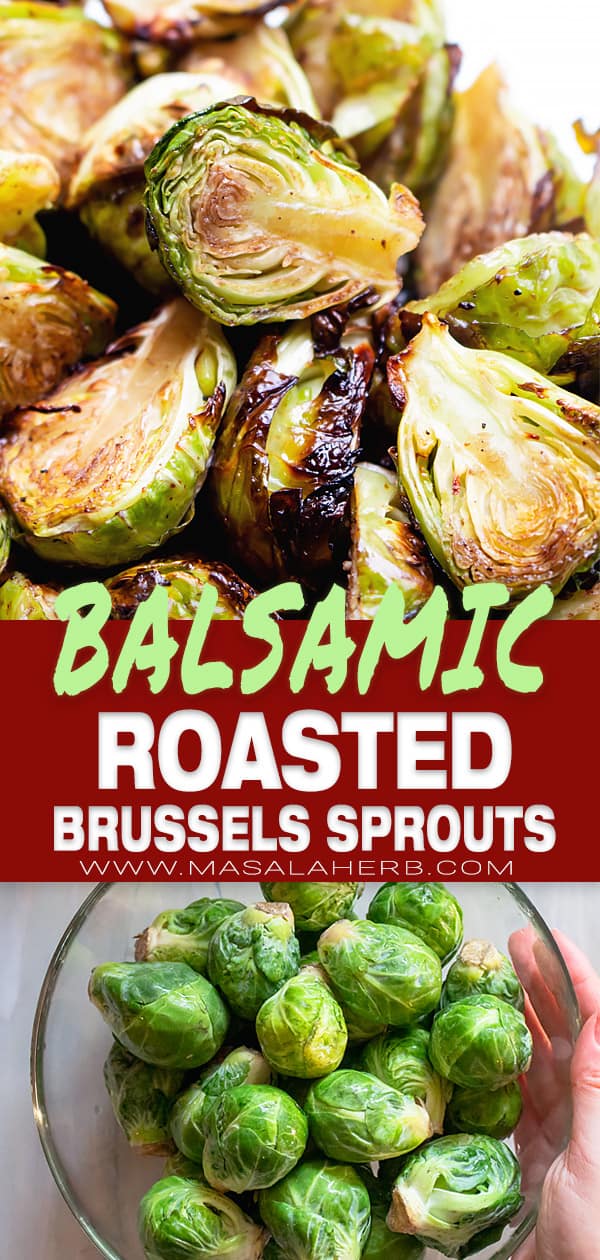 balsamic roasted brussels sprouts pin
