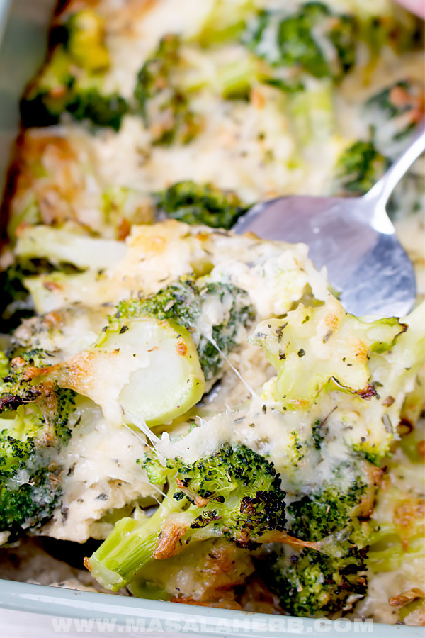 serve up broccoli casserole