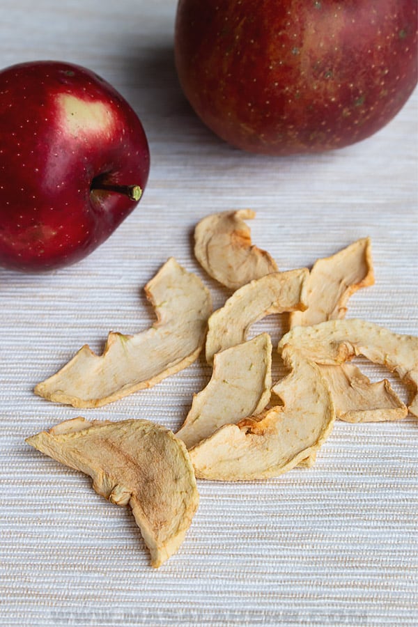 dried apple slices