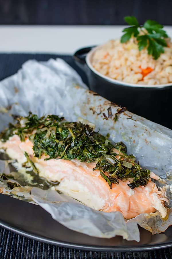 How to Cook Salmon in a PaperChef Parchment Bag - Delishably