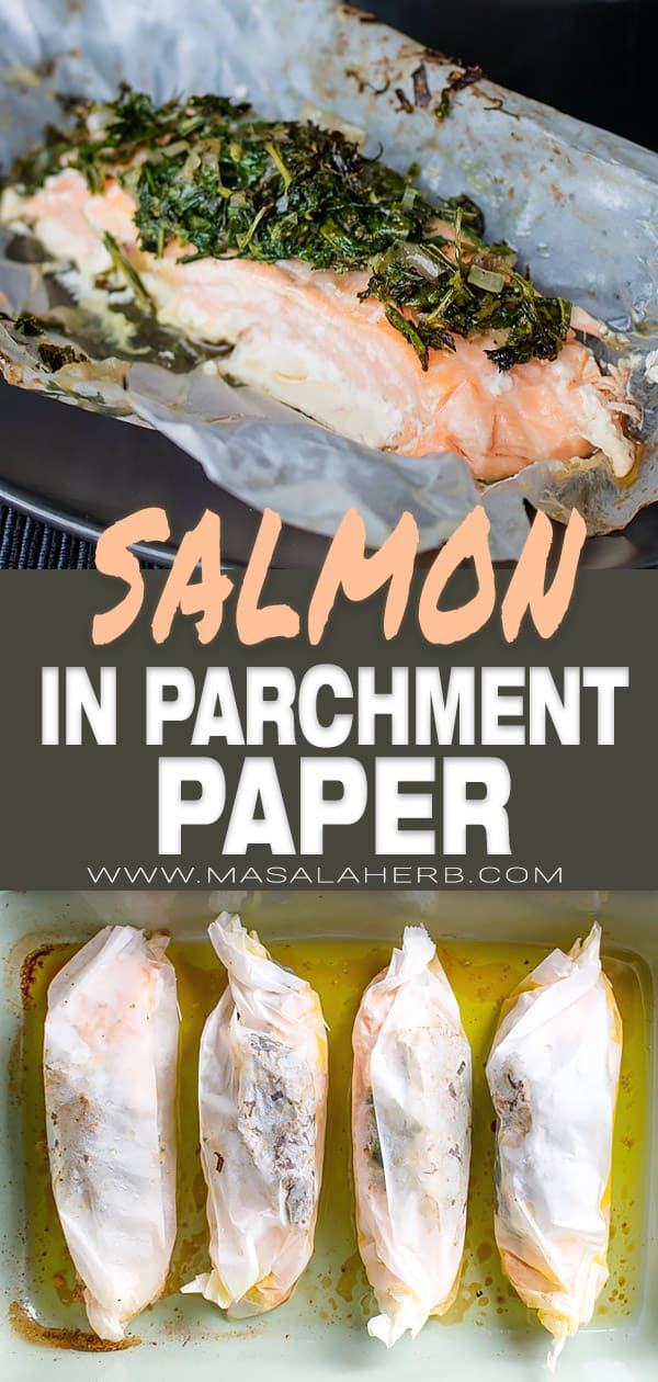 Salmon in Parchment with Herbs