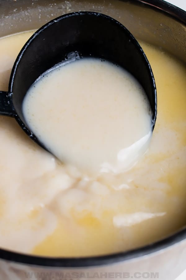 Beer Cheese Soup in ladl