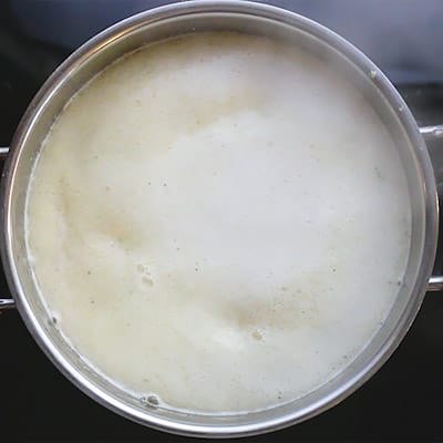 boil beer cheese soup