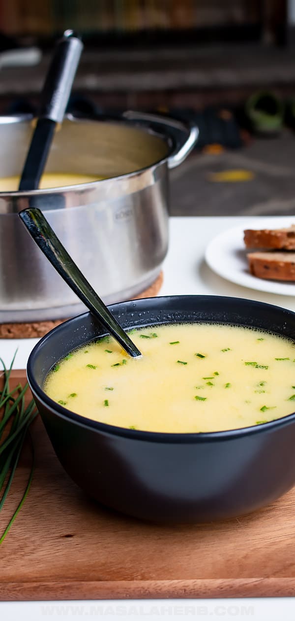 German Beer Cheese Soup Recipe 🍺+🧀