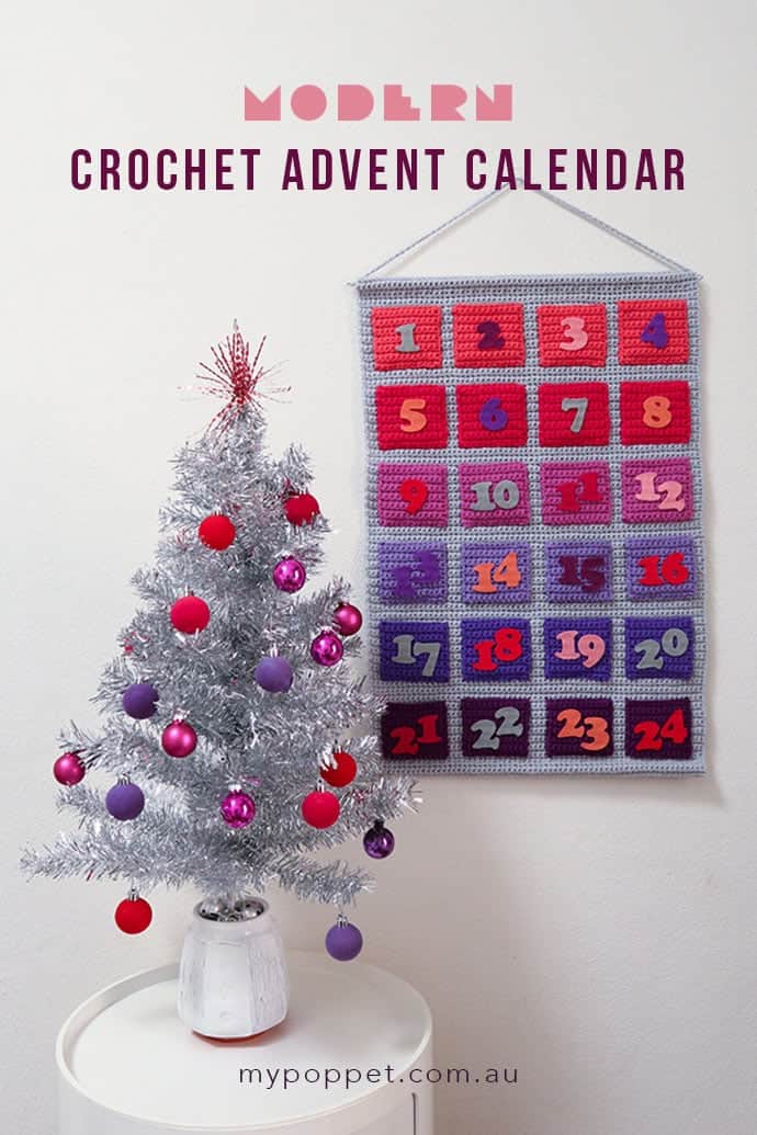 crochet advent calendar