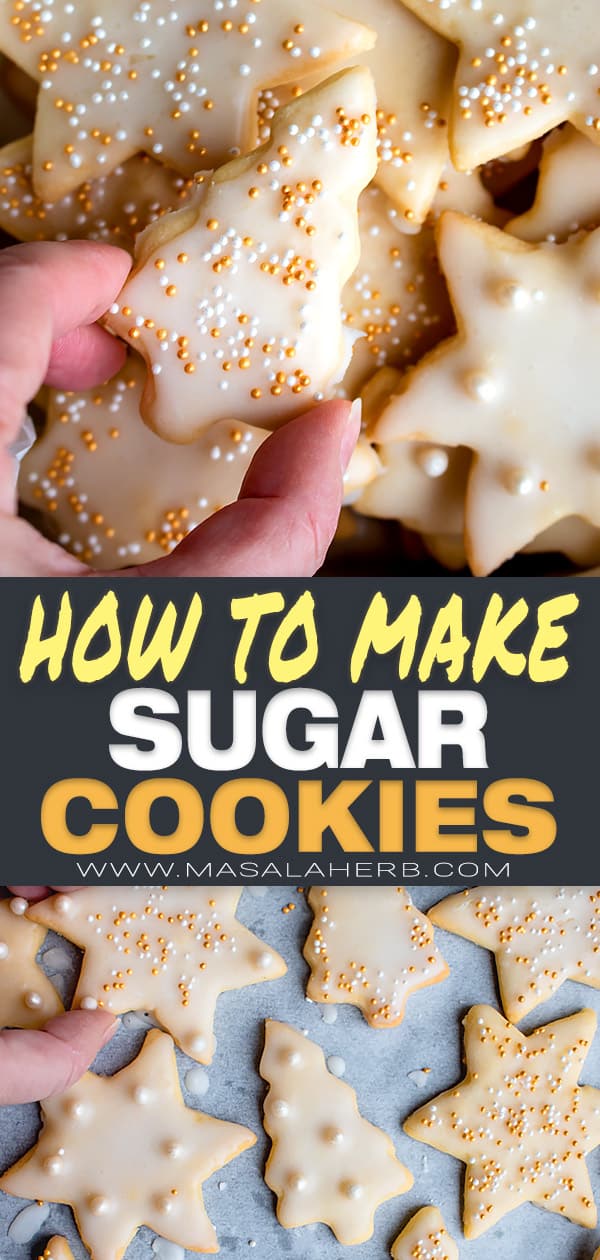 How to make Sugar Cookies to cut out