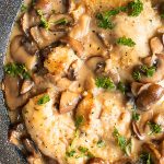 one pan chicken skillet with marsala sauce