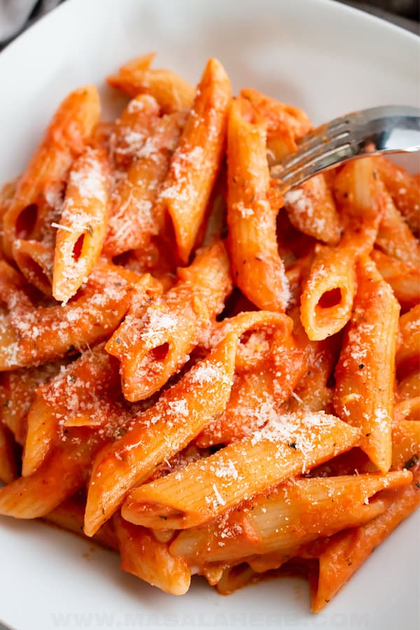 vodka sauce with penne