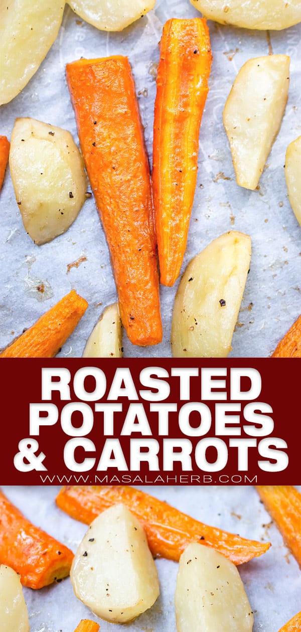 how to roast potatoes and carrots in the oven pin