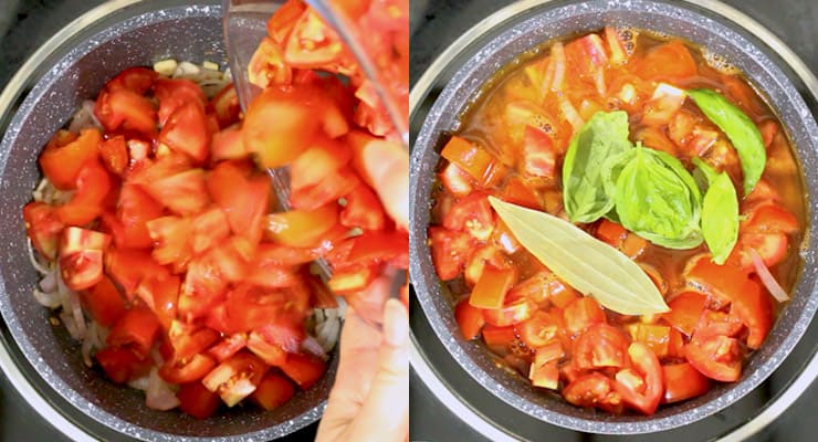 season tomatoes to make soup