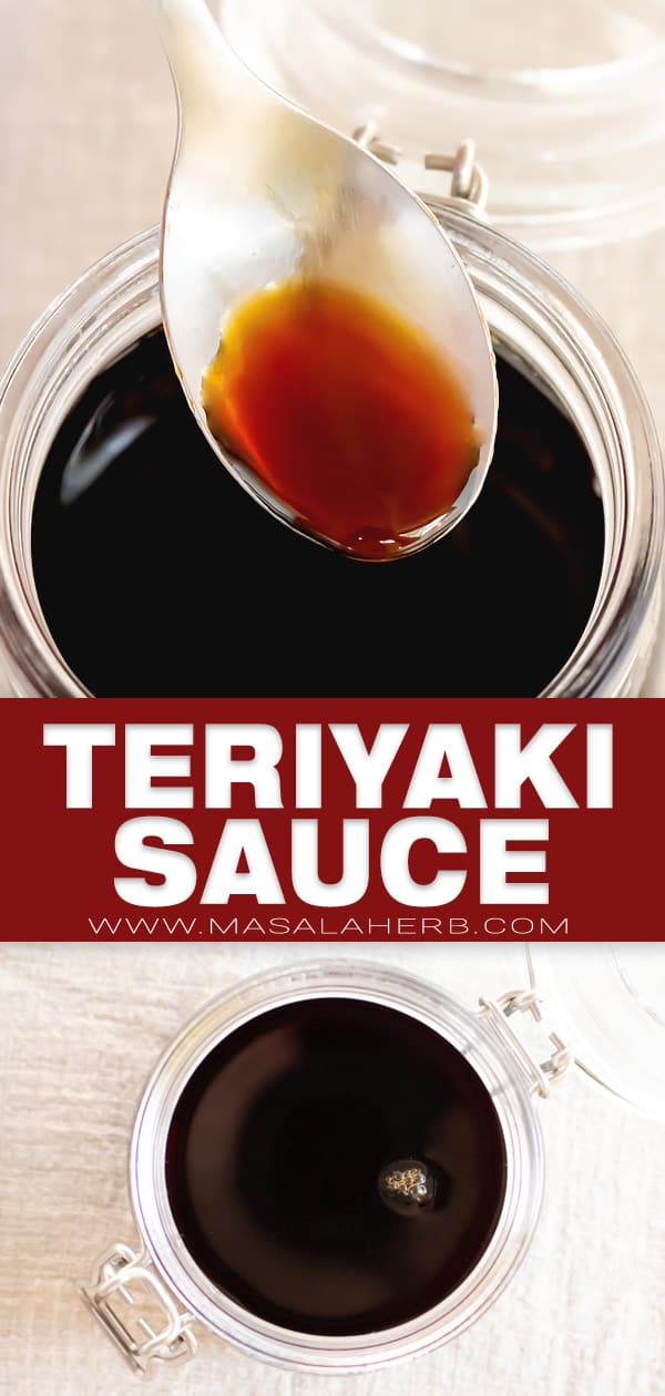 make teriyaki sauce at home pin