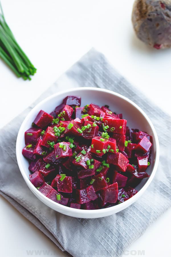 salad made of beetroots