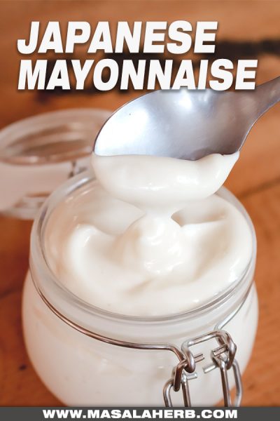 Japanese mayo in a jar