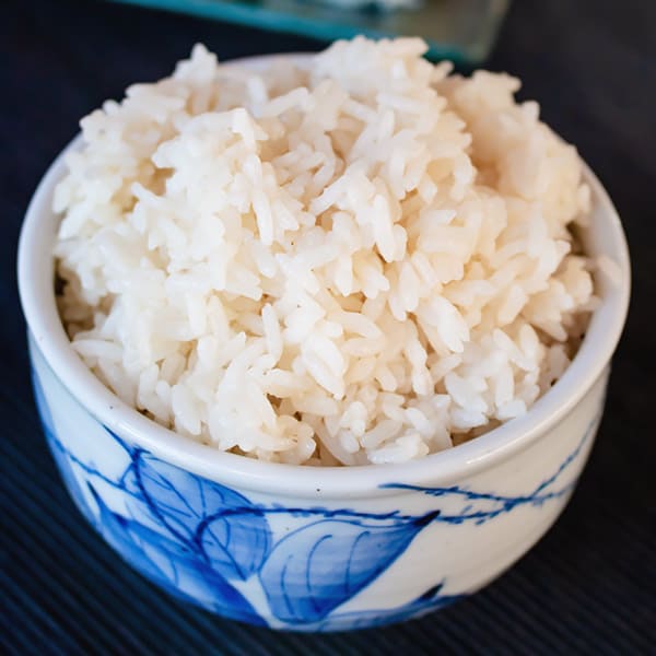 sushi rice in a bowl