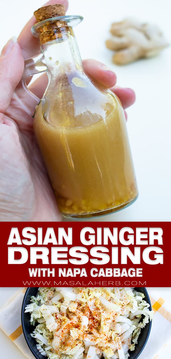 Asian ginger dressing pin