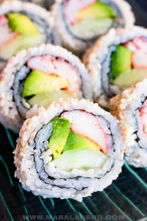 The Original Stuffed Cucumber Sushi Rolls