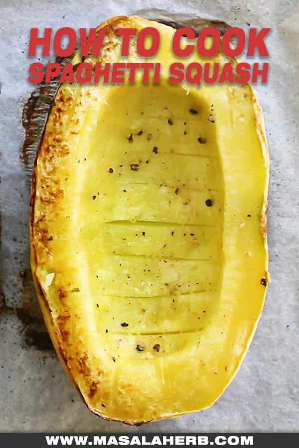 roasted spaghetti squash