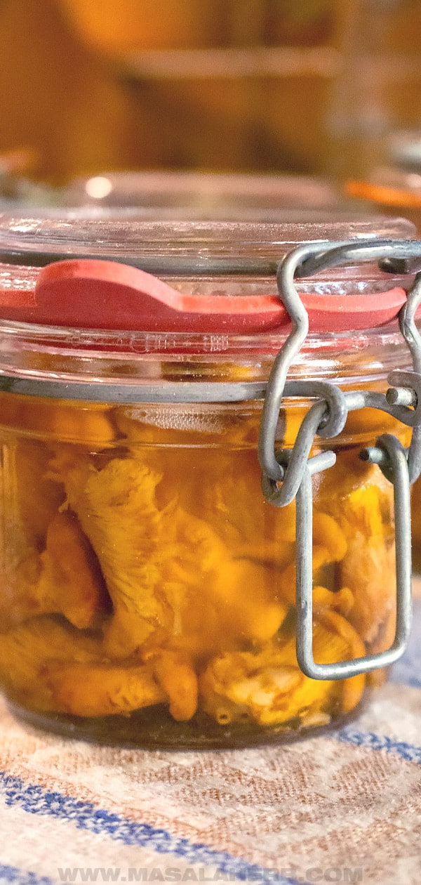 How to can Mushrooms [+VIDEO] | MasalaHerb.com