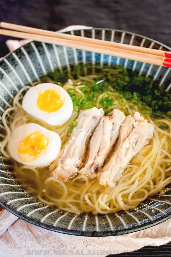 Japanese chicken ramen