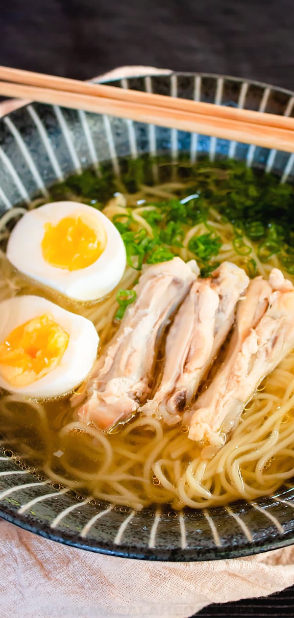 Japanese Chicken Ramen Noodle Soup Recipe