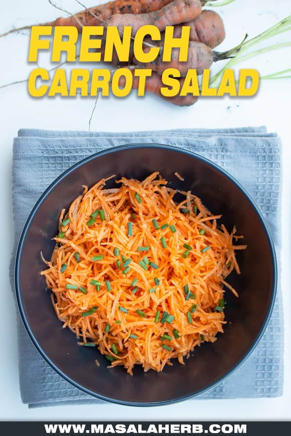 carrot salad with simple dressing
