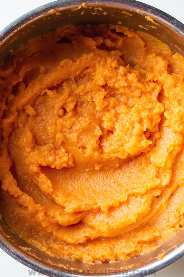 how to mash sweet potatoes