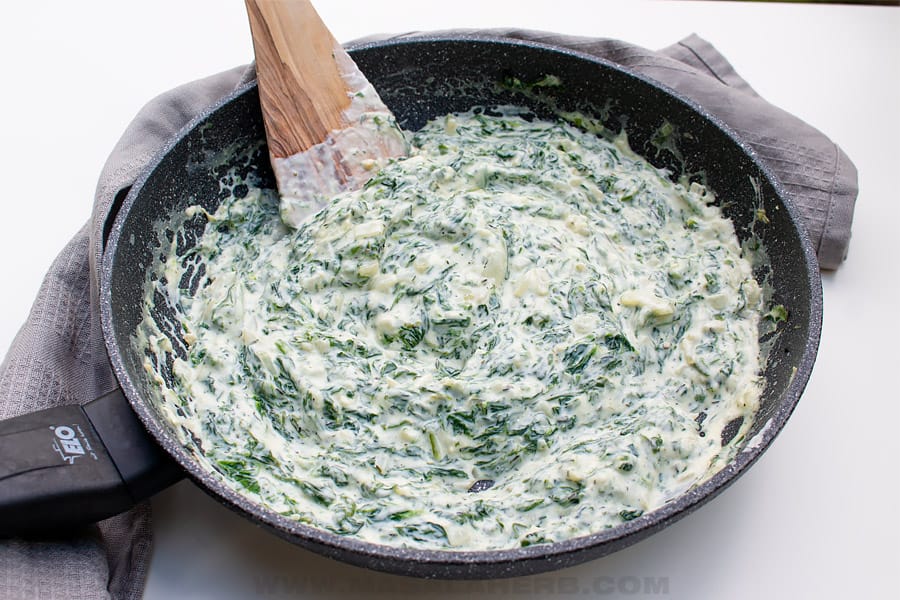 quick cream cheese with spinach