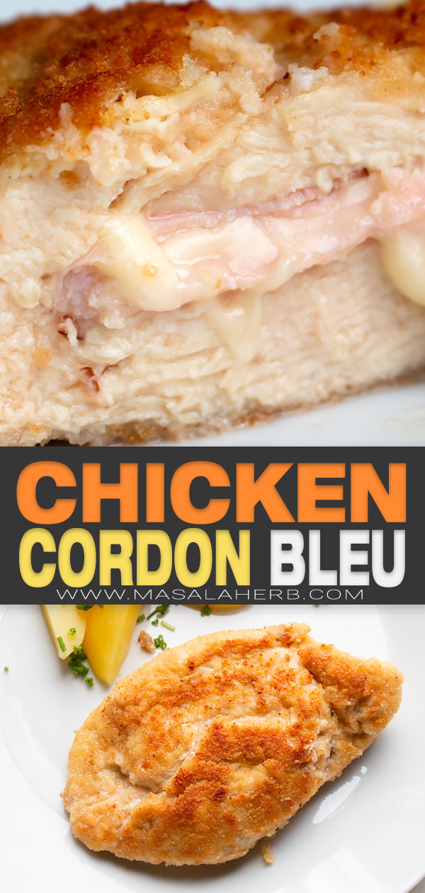 chicken cordon bleu pin image