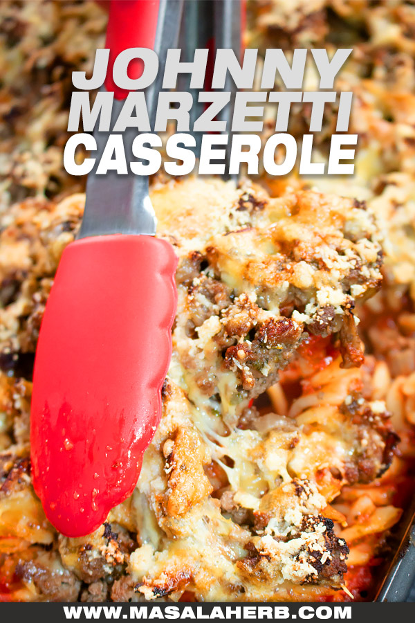 johnny marzetti pasta casserole dish