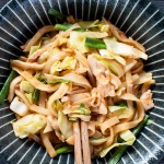 udon stir fry with chicken