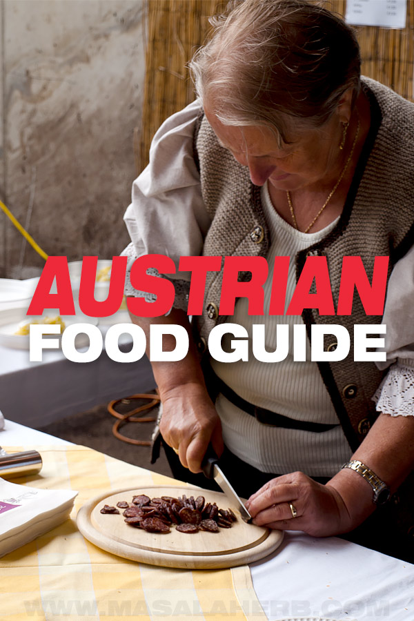 Austrian Food Guide pin image