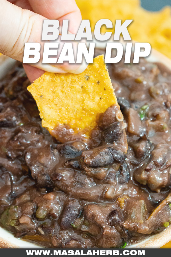 Spicy Black Bean Dip Recipe picture