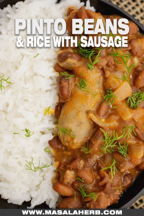 Canned Pinto Beans and Rice with Sausage image