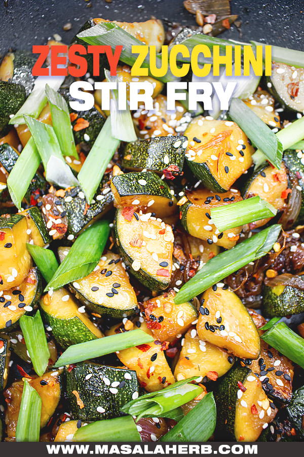 Zesty Zucchini Stir Fry Recipe image